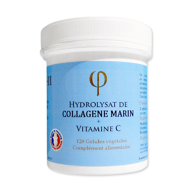 Hydrolysat de collagène marin vitamine C en gélules